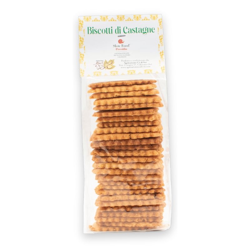 Biscotti di castagne 150g (castagne di Calizzano, presidio Slow Food)