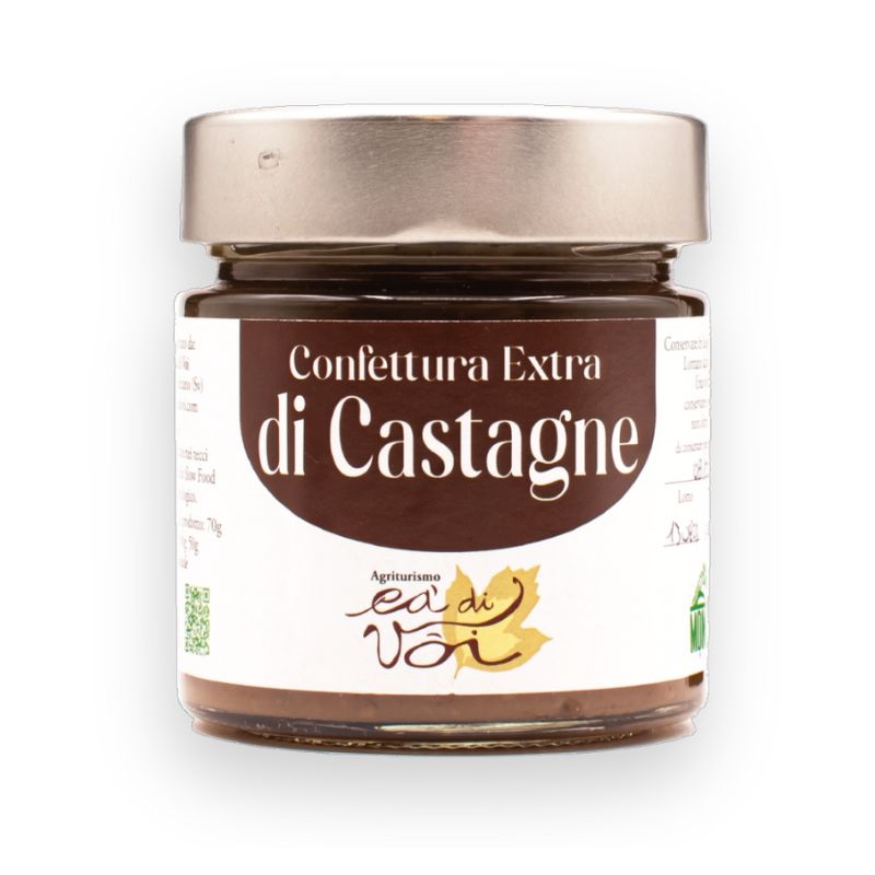 Confettura extra di castagne 290g (castagne di Calizzano, presidio Slow Food)