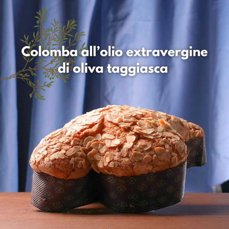 Colomba de pâtisserie à l'huile d'olive extra vierge Taggiasca 840g