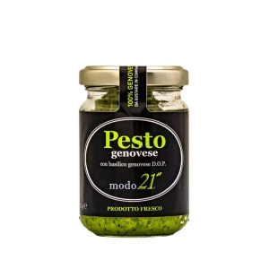 Pesto genovese modo21, vasetto da 120 grammi