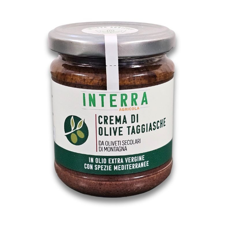 Olivenpaste aus Taggiasca-Oliven und mediterranen Gewürzen 180g