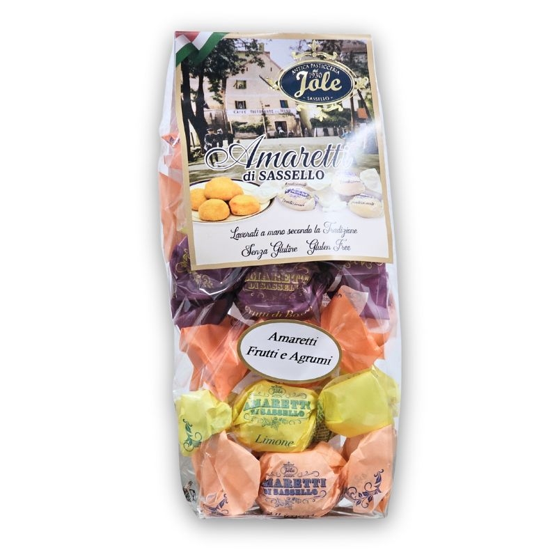 Amaretti di Sassello alla frutta e agrumi 250g
