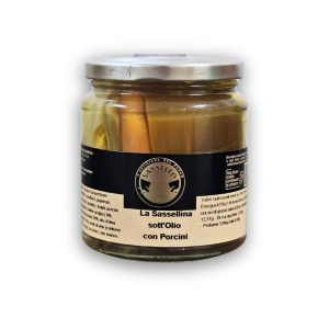 Giardiniera in olio con funghi porcini 300g