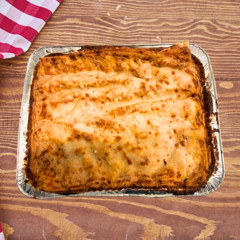 Lasagne al ragù - TEGLIA INTERA 2.2kg (6 porzioni)