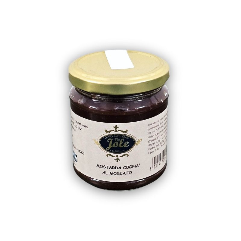 Cognà Fruit Mustard with Moscato Grape Juice 200g