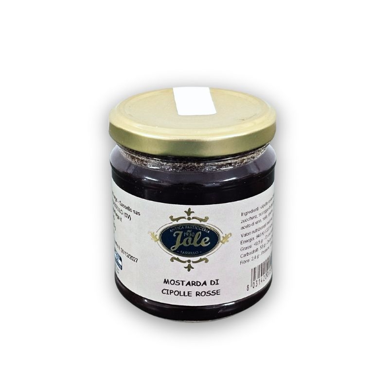 Mostarda di cipolle rosse 220g