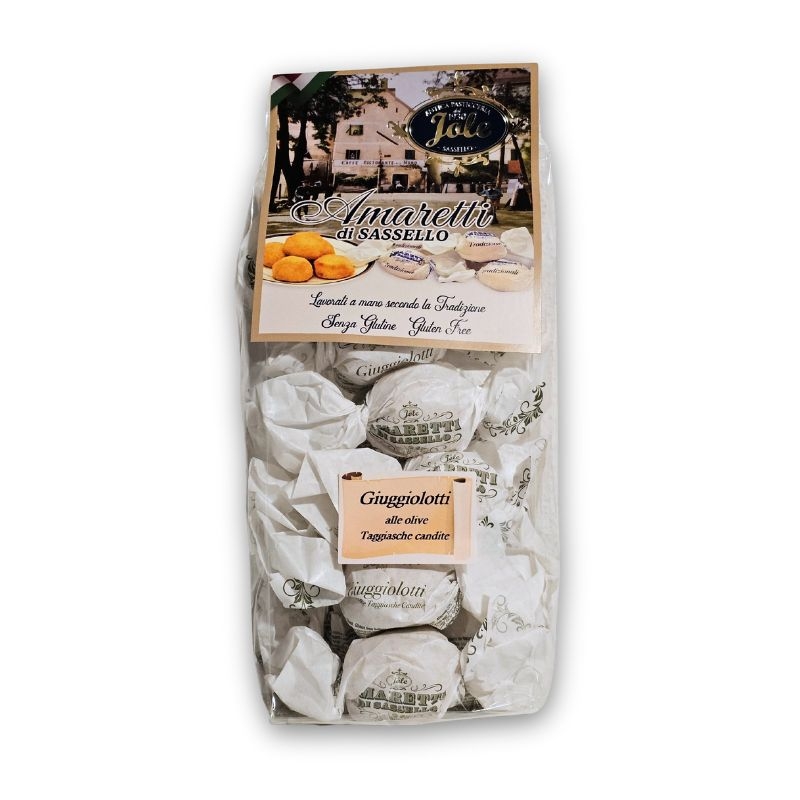 Amaretti mit kandierten Taggiasca-Oliven 250g