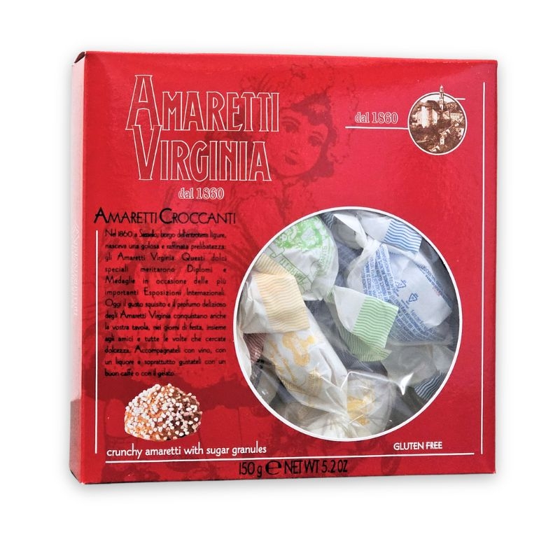 Knusprige Amaretti mit Zuckerstreuseln 150g