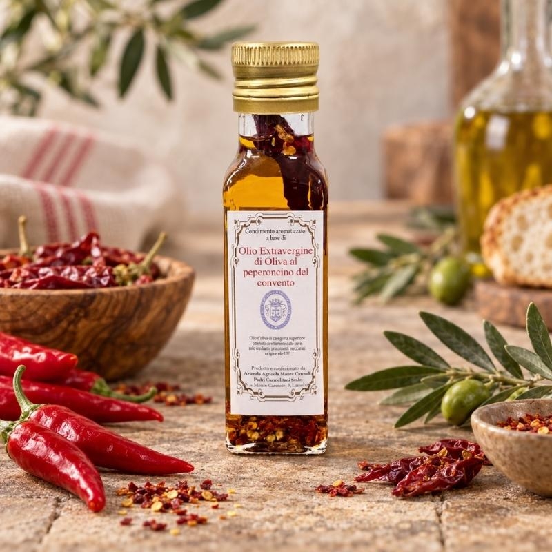 Convent Extra Virgin Olive Oil and Chilli Dressing 10cl