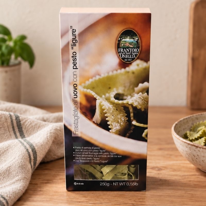 Egg Frastagliate Pasta with Ligurian Pesto 250g