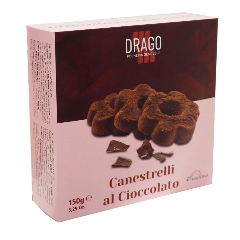 Chocolate Canestrelli Genovesi biscuits online