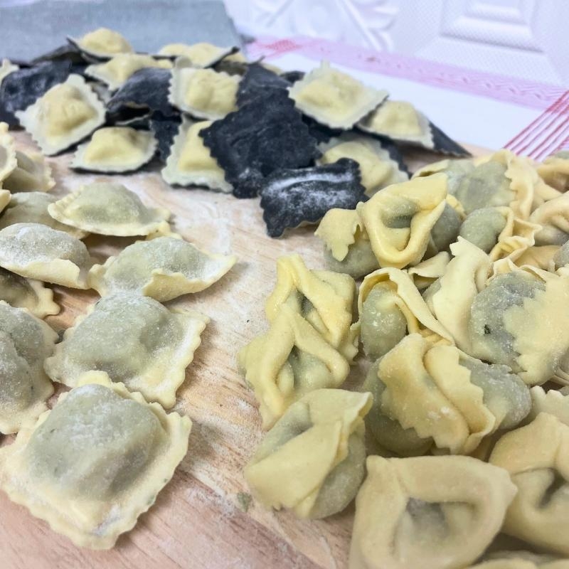 Pâtes farcies liguriennes, ravioli et pansoti (3pcs de 1kg)