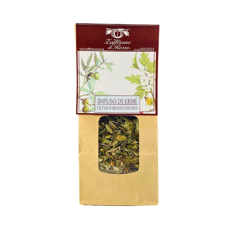 Kräutertee aus Weißdorn und Olivenblättern 50g
