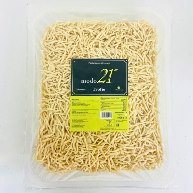 trofie fresche vendita confezione da 1 kg - specialità liguri - Molo modo21