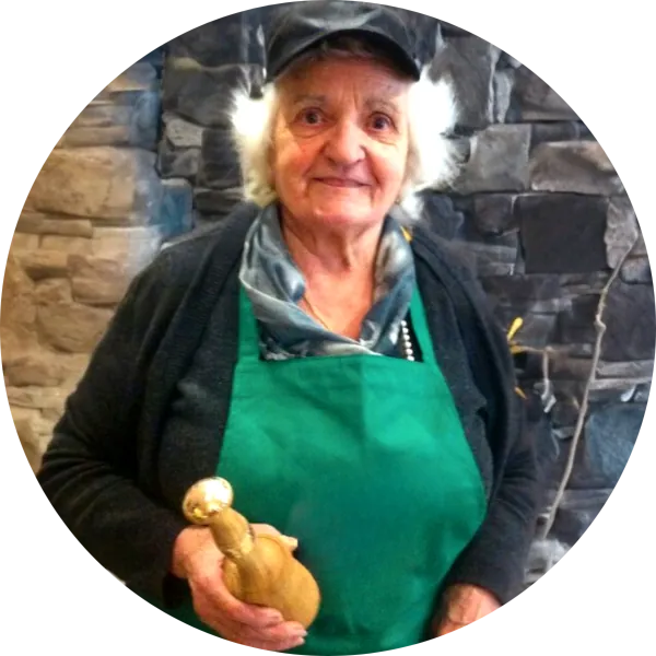 Alfonsina Trucco, championne du monde du meilleur pesto genovese Alfonsina Trucco, championne du monde du meilleur pesto genovese