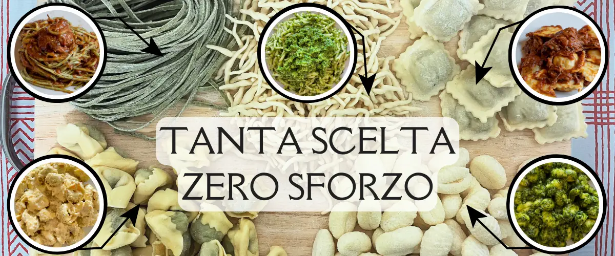 Cena in famiglia. Idee primi piatti. Pasta fresca