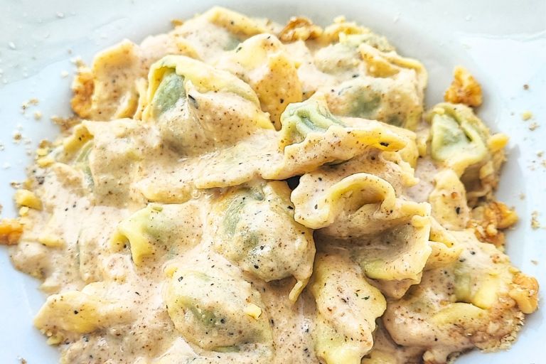 pansotti-trattoria pansotti con sugo di noci della Trattoria Cavour modo21