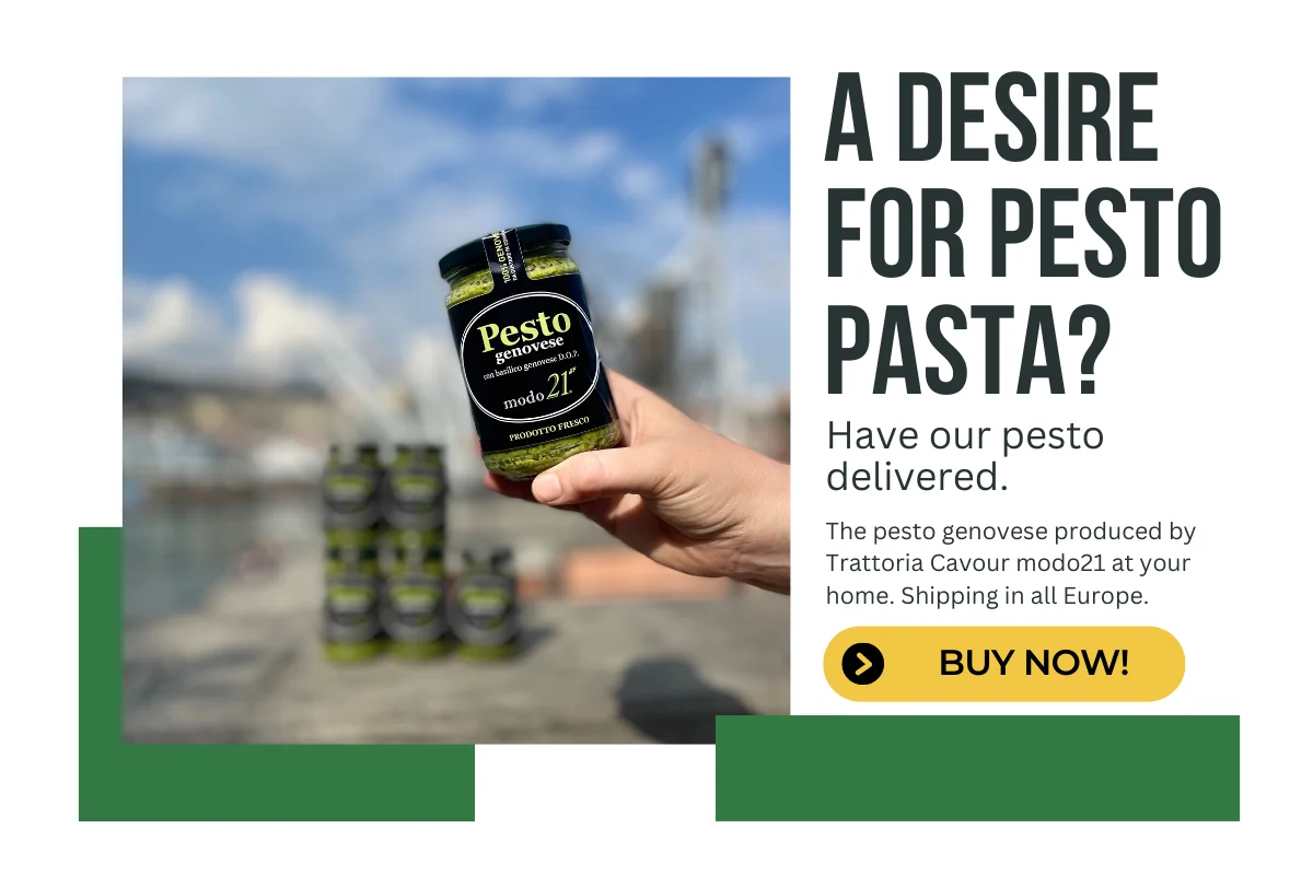 buy pesto genovese Trattoria Cavour modo21