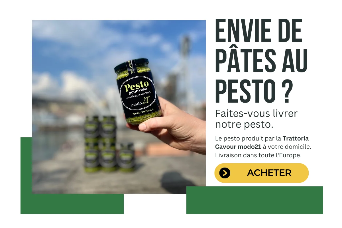 acheter pesto genovese Trattoria Cavour modo21