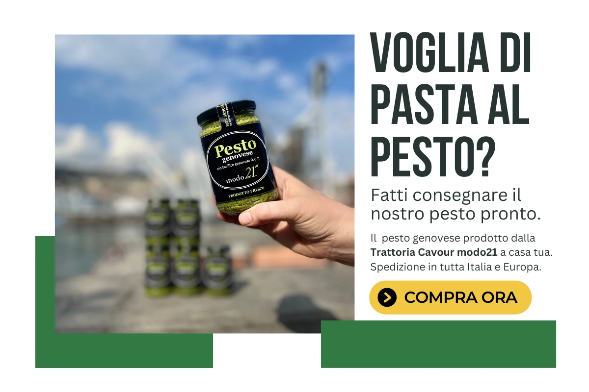 vendita pesto pronto Cavour 21 Genova